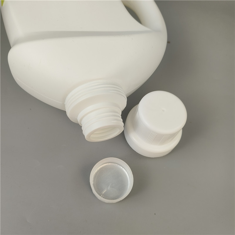 Custom High quality 1L 2L 3L  Empty HDPE plastic laundry detergent bottle