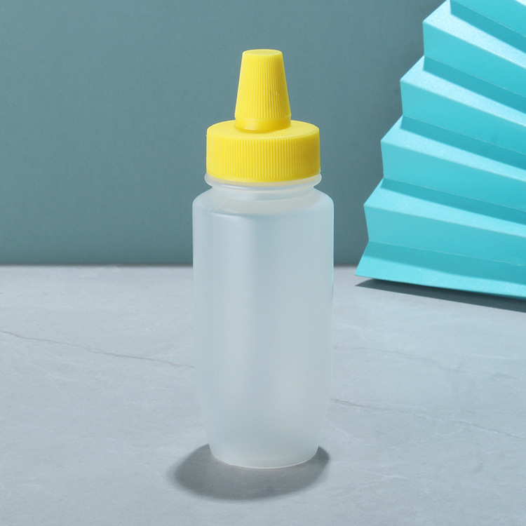 Food Grade Honey Bottle 6oz 180ml 250g Sauce Dispenser Bottle Olive Oil Ketchup Vinegar Syrup Liquid Medicine PP Hot Fill Bottle