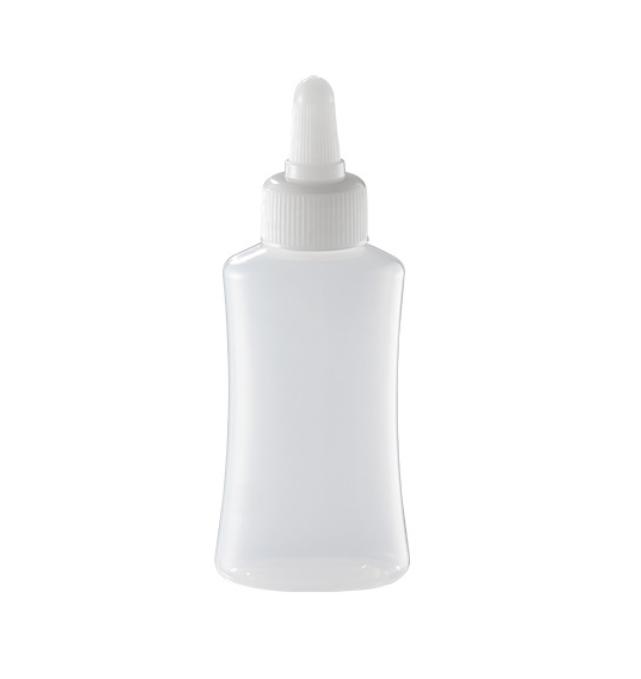 Custom LDPE Plastic empty translucent 120ml 180ml 280ml Ketchup Sauce honey syrup Squeeze bottle with Twist Cap