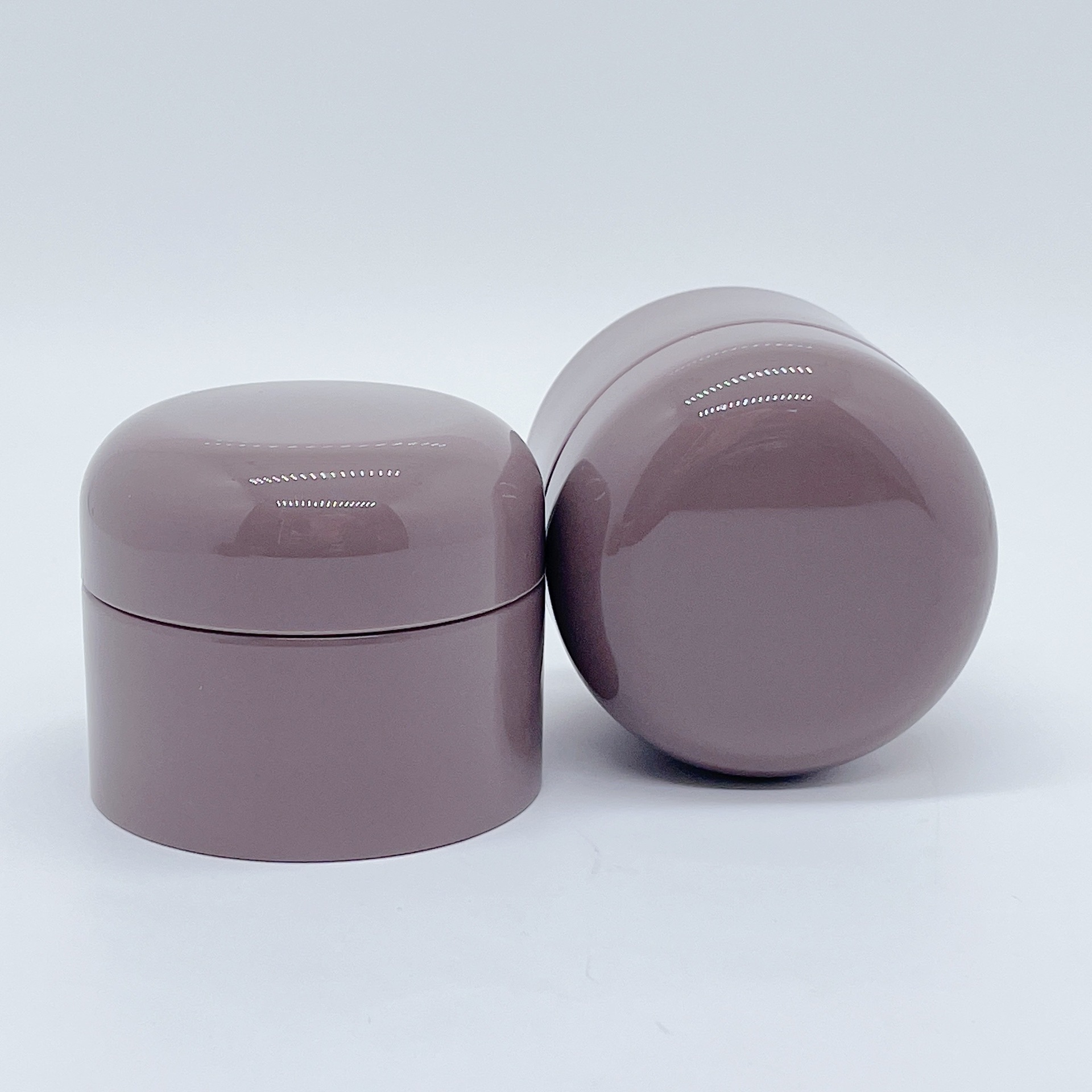 food grade Plastic Jar PP 30g 50g 100g 150g 200g  Cosmetic packaging Customized color Round Face Cream Jar