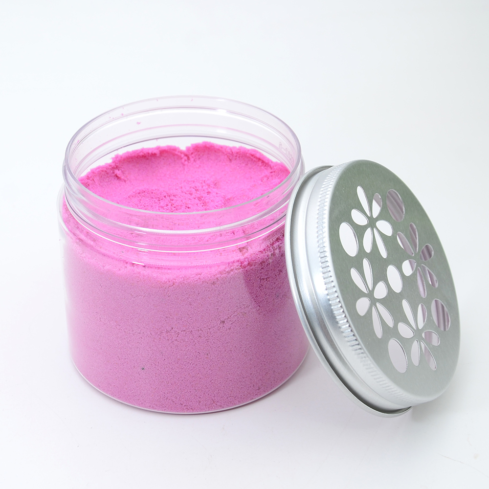 Cosmetic Aluminum tin box empty tin cans hollow out hole cover for air freshener plastic jar