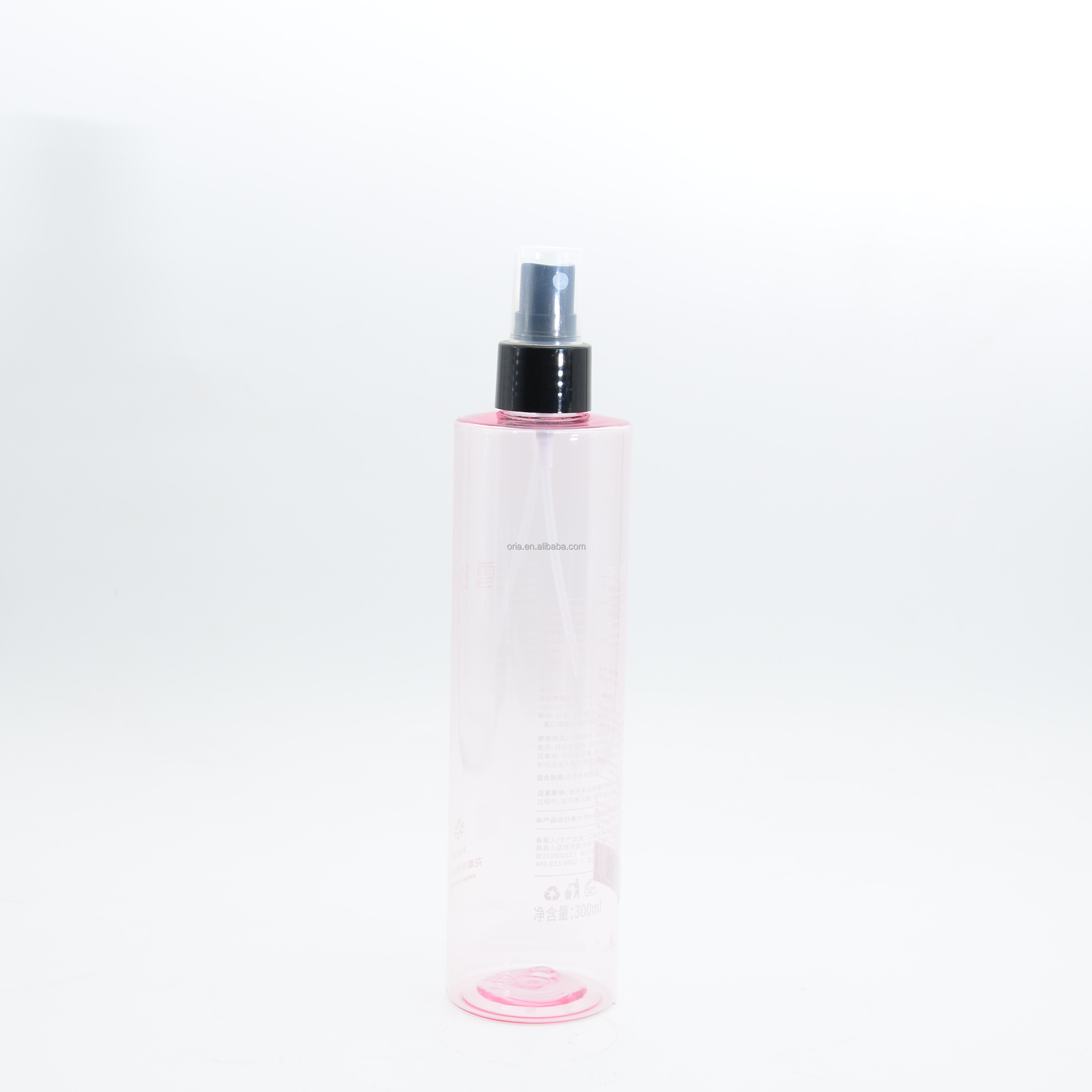 Wholesale luxury pet plastic frosted toner bottle 100ml cosmetic screw caps bottle and 200ml toner bottle for face skincare