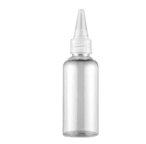 Custom Size Color 5-250ML Plastic Hair Oil Squeeze Bottle with sharp mouth screw twist cap