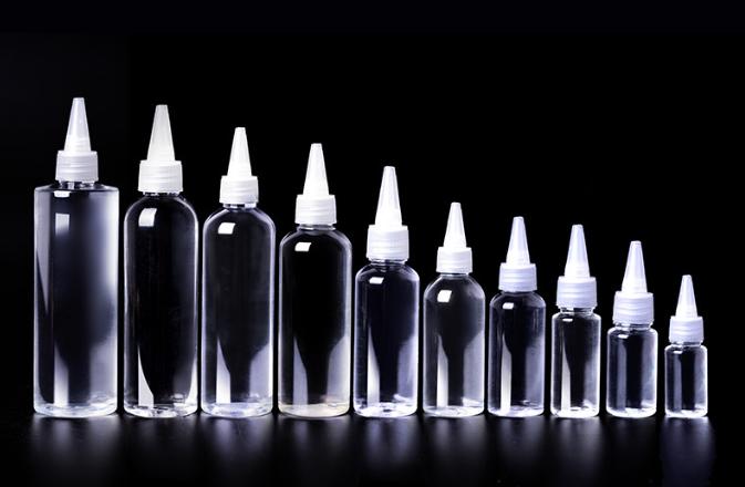 sauce plastic bottle with nozzle twist top cap hot sauce plastic bottle salad dressing squeeze bottle