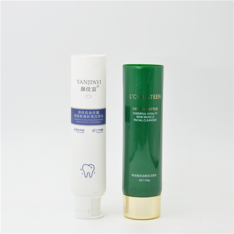 Manufacturer Customized Cheap Plastic Soft Lotion Squeeze Tube Cosmetic Packaging Cream Tubes With Flip Top
