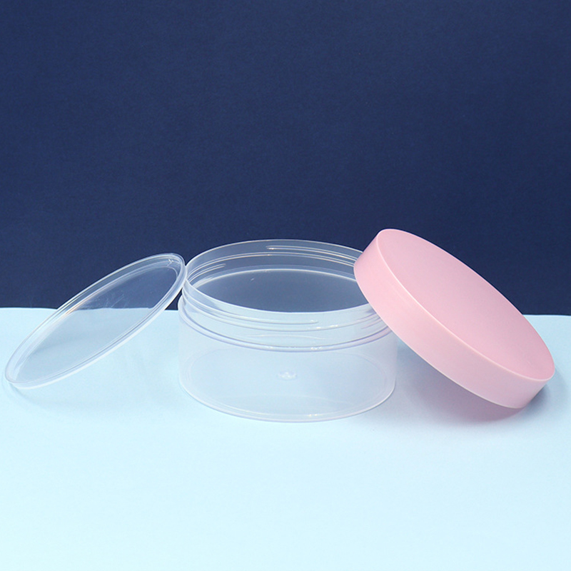 3g 5g 10g Mini Colorful Clear Unique Shape Acrylic Plastic Nail Gel Jar Cosmetic Face Eye Cream Container Lip Balm Jar