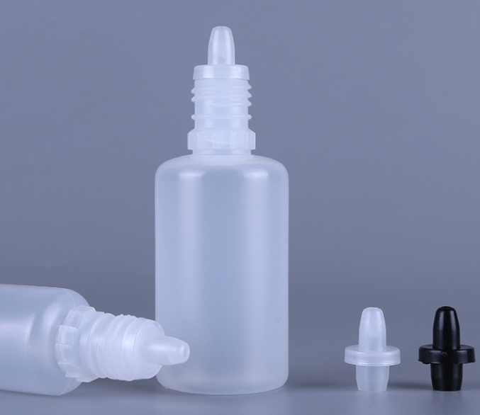 10ml 15ml 20ml 30ml Translucent PE Squeeze Bottle Empty Plastic Squeezable Eye Dropper bottles
