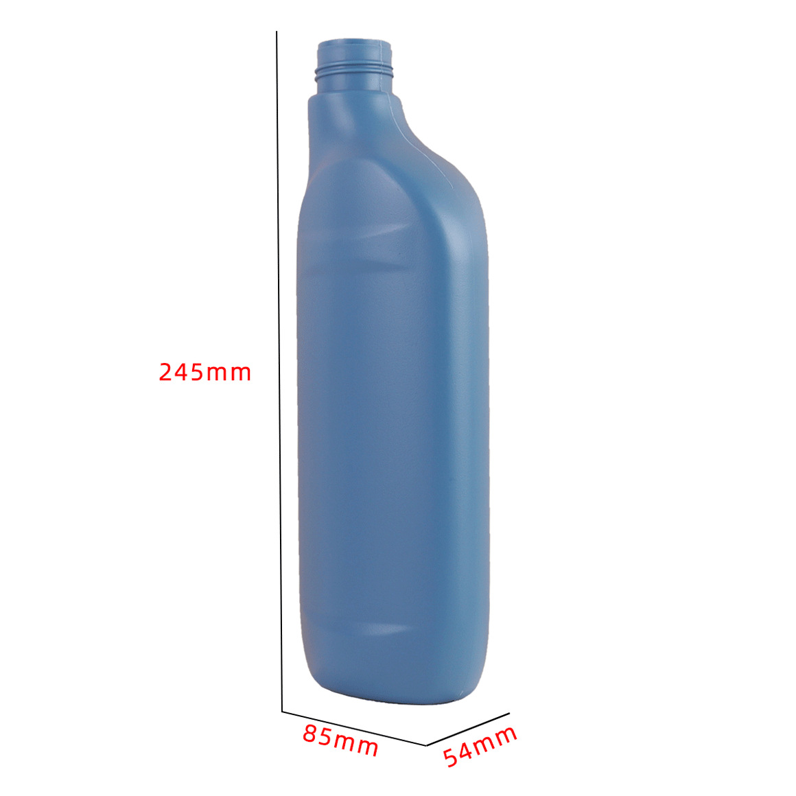 550ml Plastic toilet cleaning bottle  Liquid Detergent Plastic Squeeze Bottle  Toilet Cleaner Bottle With Cap