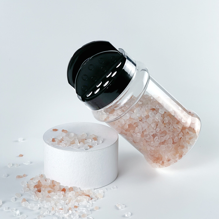 wholesale 50g 50ml Plastic Spice Bottle Seasoning Jar Empty Spices Packaging Bottle With Shaker Lid Flip Top Cap