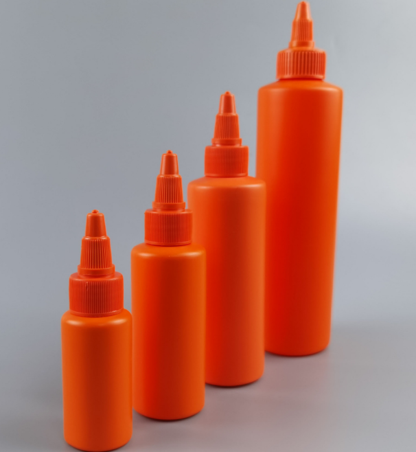Hot Sauce Bottles Ketchup Plastic Squeeze Bottles Empty BBQ Sauce Ketchup Bottle Packaging