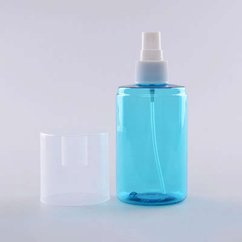 Blue Black Color Cosmetics Hair Oil Mist Face Spray Bottle 200ml With Full Cover Cap Perfume Fragrance Spray Bottle