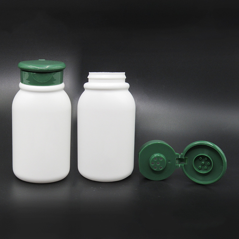 Cute 50ml empty talcum powder bottle flip lid Cosmetics Powder Spray Bottle Baby Kids Skin Care spices powder shaker bottle