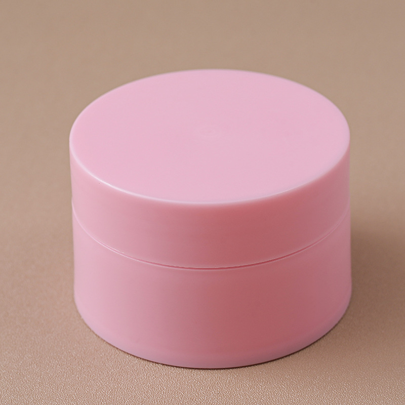 30g Pink/Silver/Gold/rose Golden Body Butter Cosmetic Container Double Wall Plastic Cream Jar With Lids