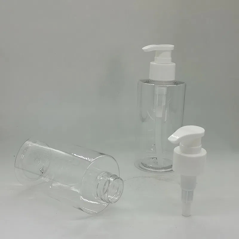 Wholesale Empty Bottles 150ml 200ml 250ml 300ml 350ml 500ml Round Cylinder Shampoo Lotions Shower Gel Body Wash Cleanser Bottle