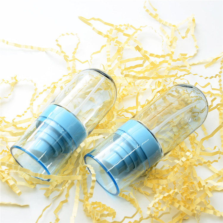 50ml 60ml 90ml 100ml 120ml petg upside down fine mist spray square perfume toner setting spray shampoo lotion bottle