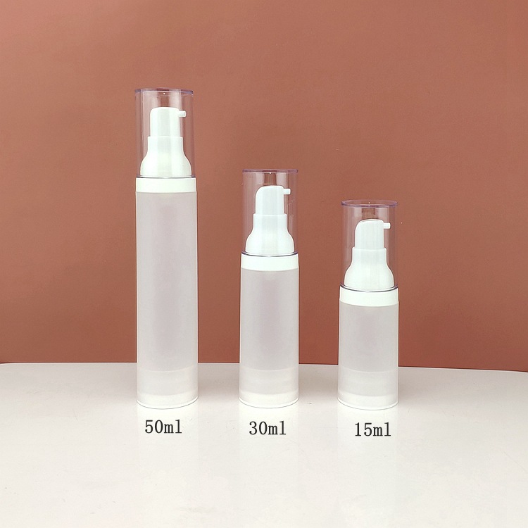 Color 80ml PP Airless Fine Mist Setting Spray Bottle with Cap for Cosmetics Serum Skin Care Liquid Lotion Airless Pump Bottle