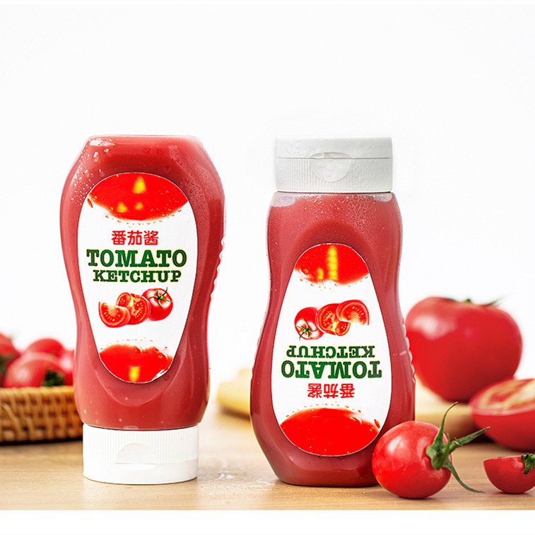 350g 12oz chili tomato ketchup squeeze chocolate sauce bottle ketchup bottle dispenser chocolate syrup bottles with flip top cap
