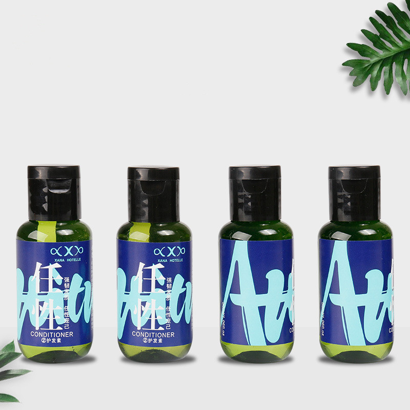 Luxury 20ml 30ml 1oz Empty Mini Shampoo and Conditioner for Hotels Liquid Soap Shower Gel Containers Small Body Wash Dispensers