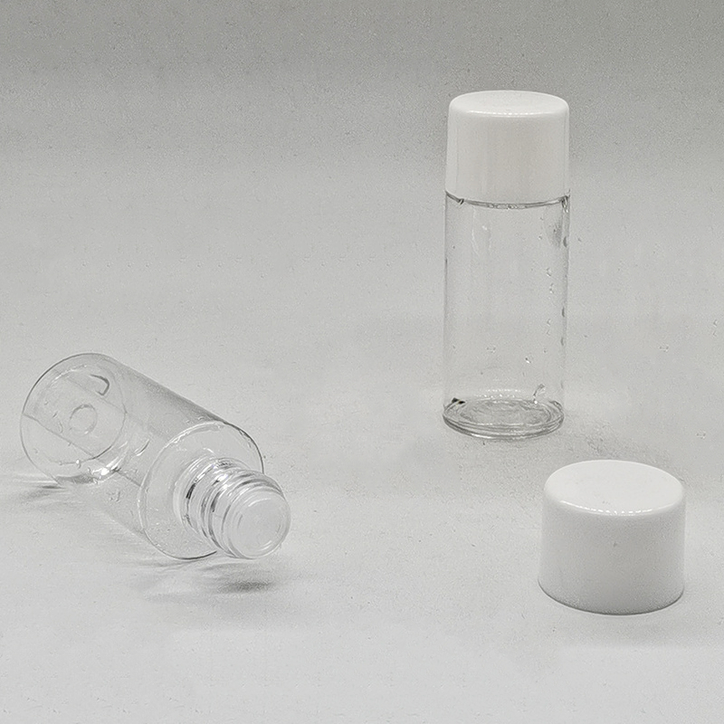 Cosmetic Trial Essence Fragrance Toner Serum lotion 1oz 30ml shampoo Bottle with ball shape cap 50ml Scalp Hair Oil Bottles