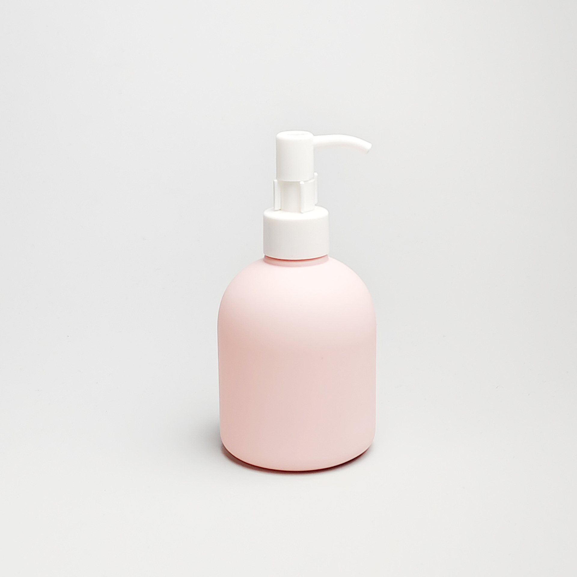 Frosted Texture Creamy Pink Color 200ml HDPE Lotions Bottle Body Wash Bottle Shampoo Pump Bottle Hand Lotion Gel Dispenser