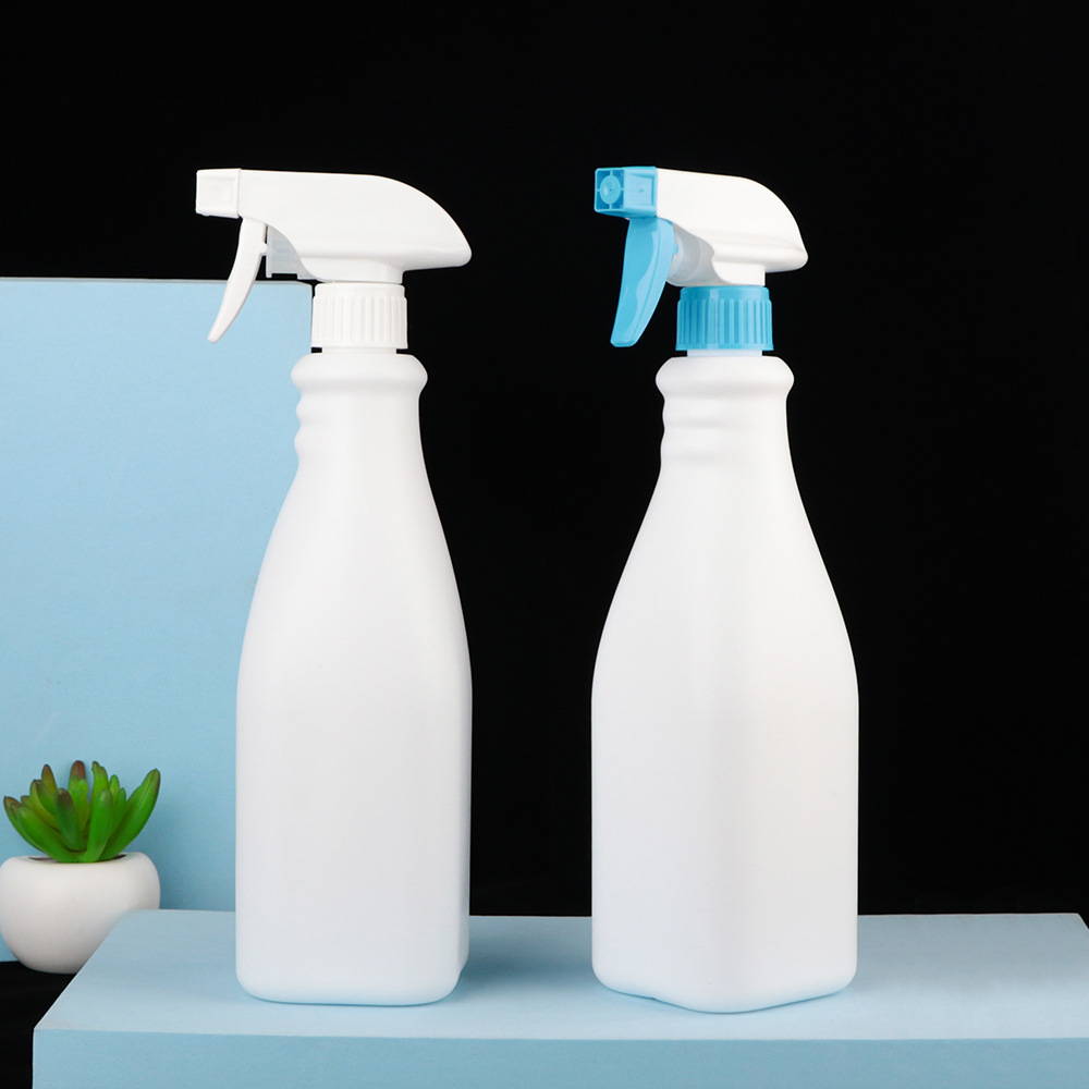 Plastic Spray Bottle round square Trigger Spray Clean Bottle PET PE 250ml 300ml 500ml 800ml Customize Clear Dispenser Packaging