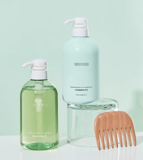 Plastic Bottle with Flip Top Cap PET Lotion Squeeze Transparent Hair 2oz Shampoo Bottle Empty 100ml 250ml Massage Oil Bottle