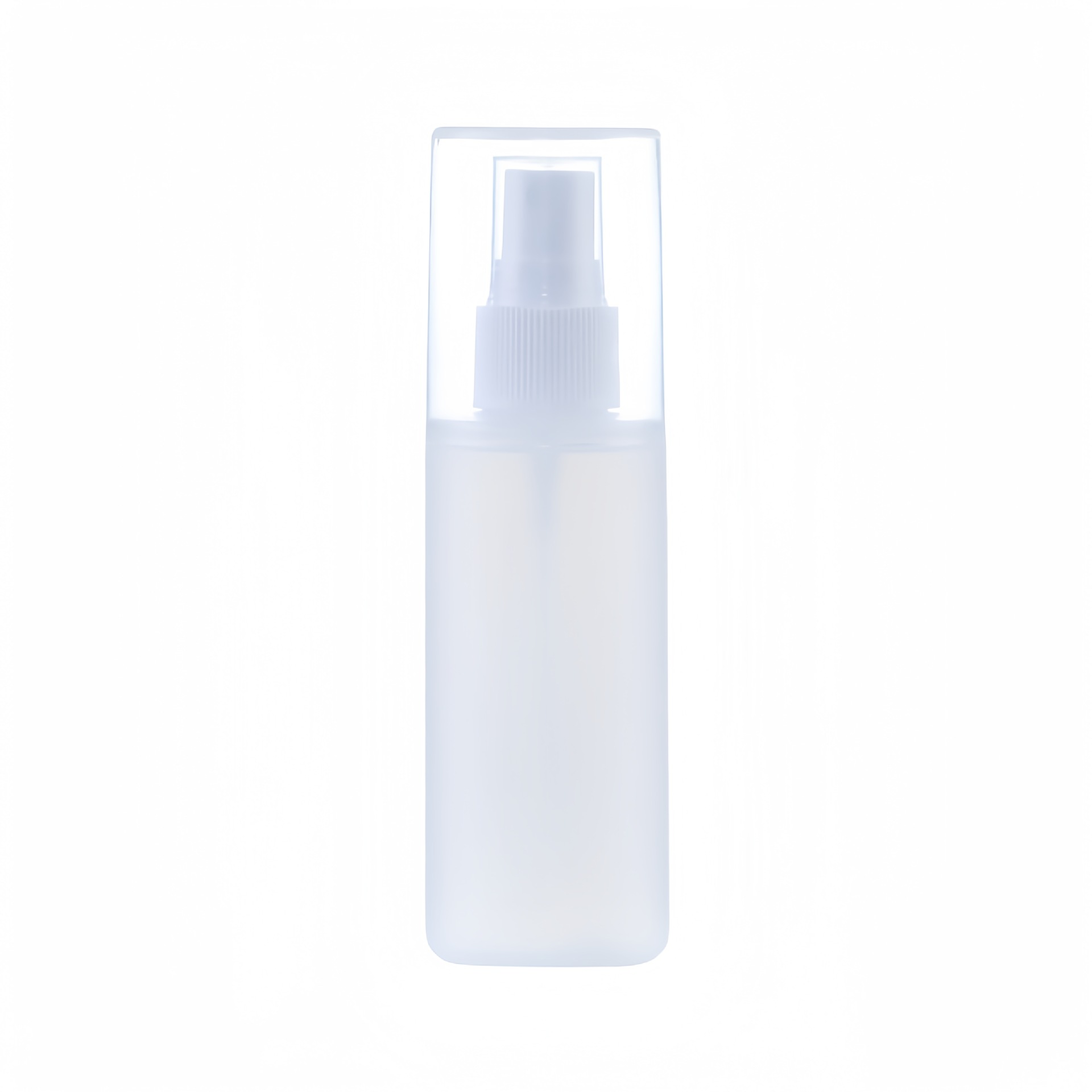 Plastic mist spray bottle full cover lid 60ml 80ml 100ml 120ml perfume oral mouth cleaning medical spray bottle cosmetic