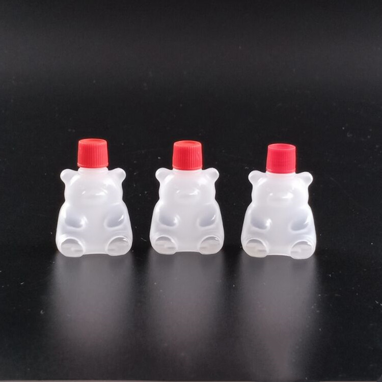 6ml 8ml 20ml 25ml 40ml Transparent disposable Sushi sauce bottle PE food grade plastic bottle take away packaging seasoning pot