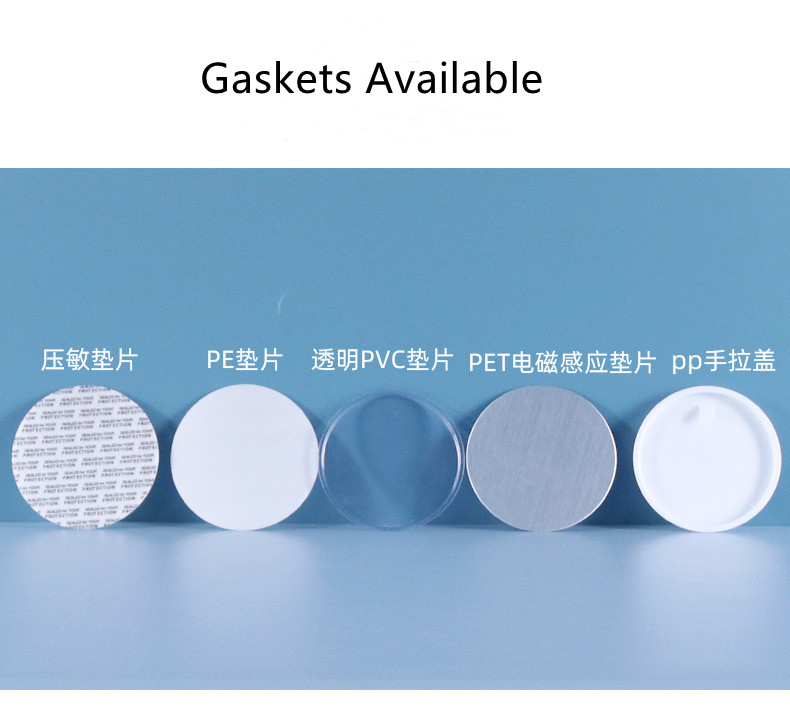 Empty Cosmetic Containers for Beauty Products Cream 30g 50g 100g 120g 150g Face Cream Jars Round Body Care Plastic Jar with Lids