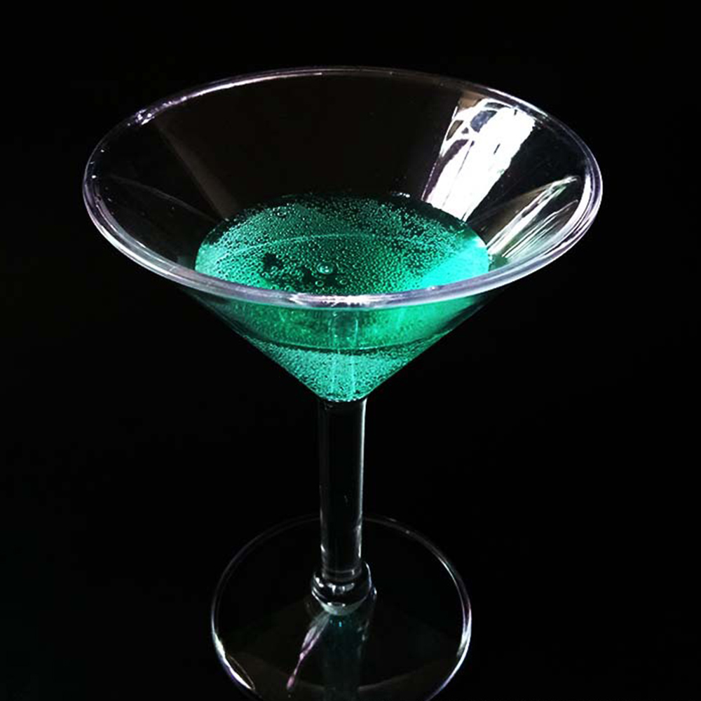 6oz 180ml Unbreakable Clear Wine Drinking Glass Goblet Mojito Cup Champagne Flutes Colorful Wholesale Plastic Martini Glasses