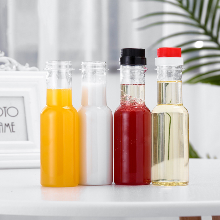 5oz 10oz 16oz vinegar and oil bottle Marasca cooking olive oil container plastic Small Wine Bottles