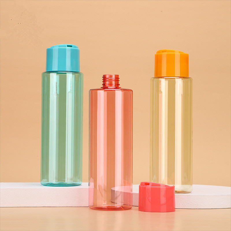 100ml 150ml 200ml 250ml 300ml Wide Disc Cap Bottle HDPE White Black Plastic Bottle with Disc Cap Double Wall Tamper Proof Lid