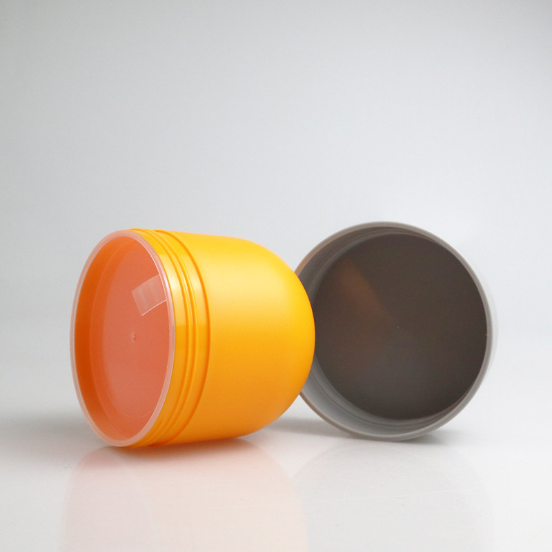 150g Hair Cream Container 250g/8oz Wide Mouth Round Bottom Hair Cream Wax Jar 200g Thick Wall Cosmetic Body Scrub Jar with Lids