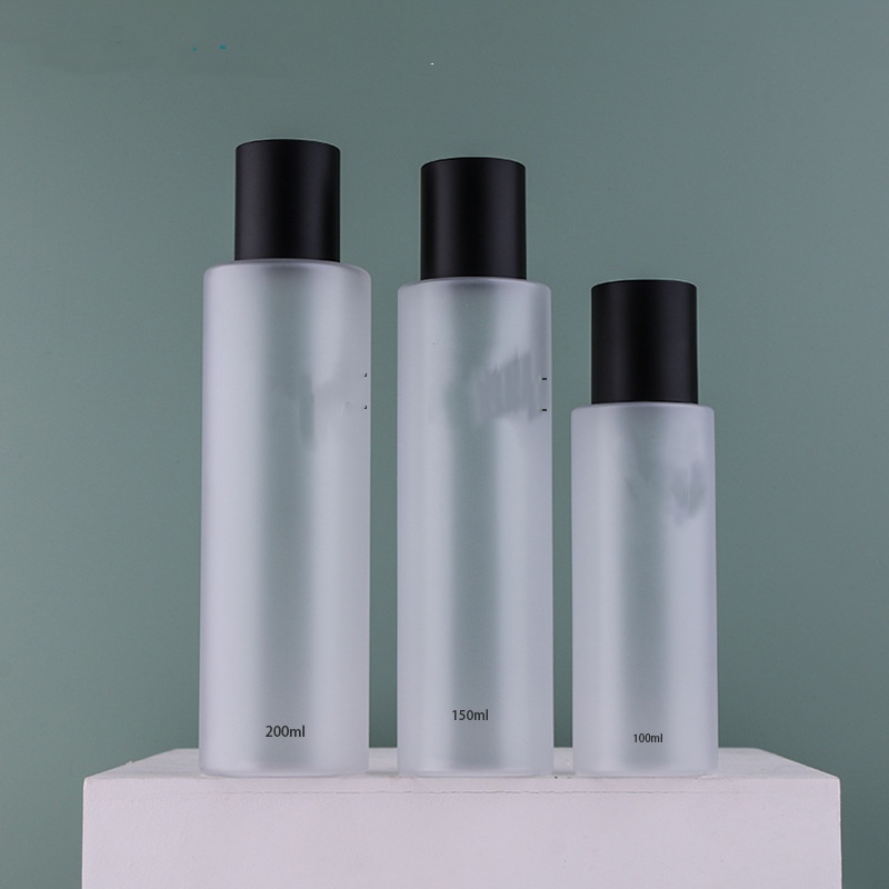 Frost Plastic Face toner Bottles with Screw Caps 50ml 60ml 100ml 120ml 150ml 200ml 250ml Cosmetic Packaging Container Dispenser