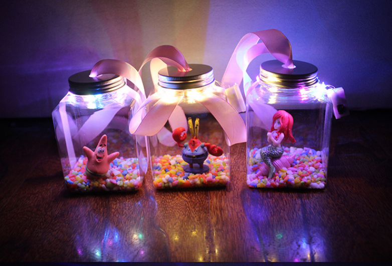 PET Plastic Five Pointed Star Shape Bottle 80ml 200ml 350ml with Lids Juice Drink Containers Bubble Tea Boba Cups