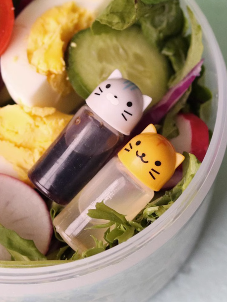 25ml Mini portable sauce bottle for salad dressing Ketchup dispenser bottle Plastic seasoning squeeze sauce bottle