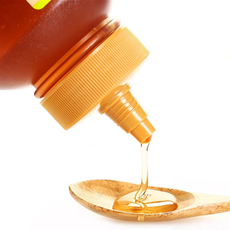 12oz 16oz 20oz BPA Free Food Grade Honey Plastic Packaging Sauce  Salad Squeeze bottle Plastic Squeeze Bottle with Flip Top Cap
