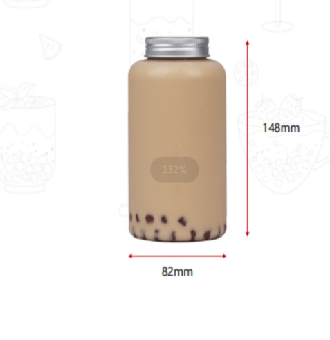 500ml Transparent Empty PET Plastic Juice Bottles Cold Press Juice Beverage Drinking Cold Brew Coffee Plastic Water Bottle