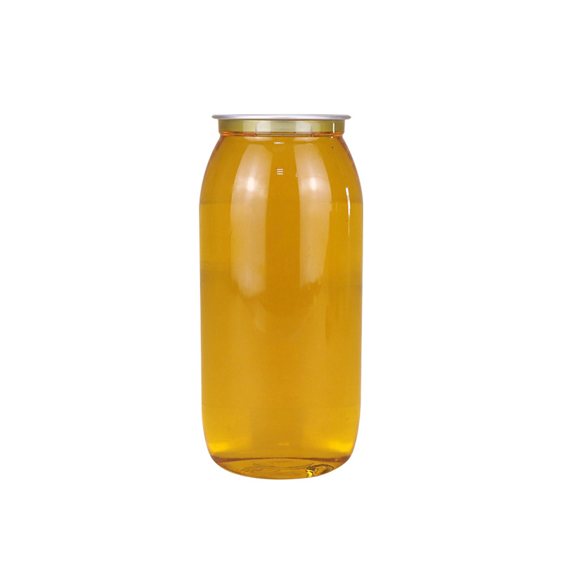 250ml pet transparent pop cans juice beverage bottles Custom 330ml 500ml plastic cans for soda cold brew coffee juice cans