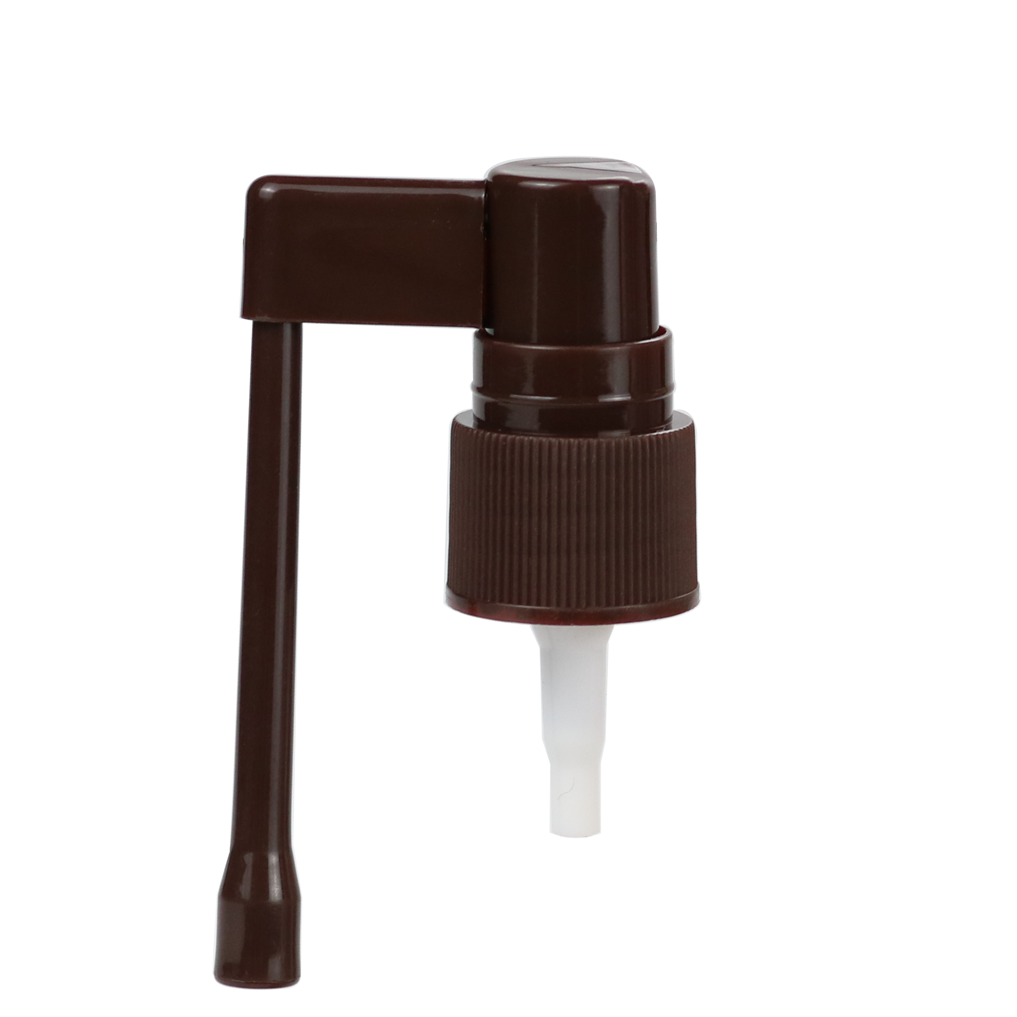 hdpe amber Empty pharmaceutical oral nasal throat mist spray bottle with long nozzle