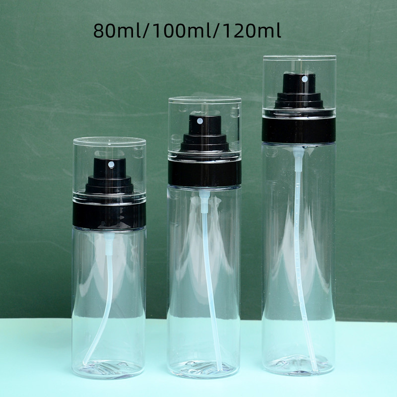 50ml Luxury Portable Travel Size Cosmetic Dispenser Skincare PETG Plastic Upside Down Moisturizing Face Toner Mist Spray Bottle