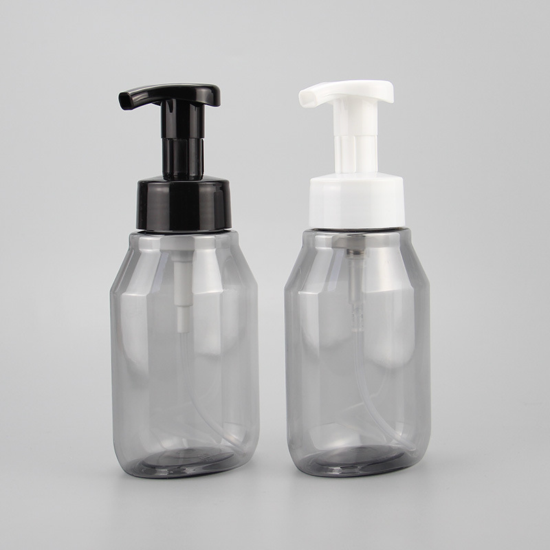 Plastic Hand Wash Bottle 8oz 10oz 16oz PET PETG Cleanser Foam Soap Pump Dispenser Bottles With Refillable Liquid