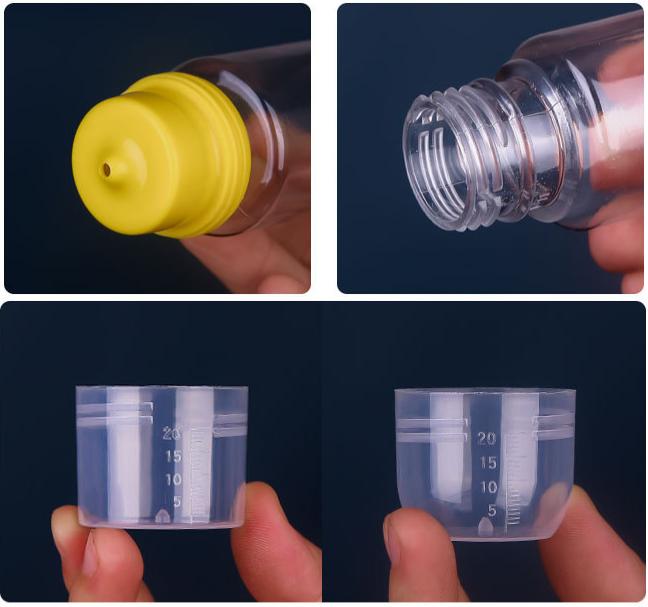 50ml 60ml 80ml Plastic Soft Squeeze Bottle for Fish Medicine Fish Baits Lures Liquid Dropper Bottle