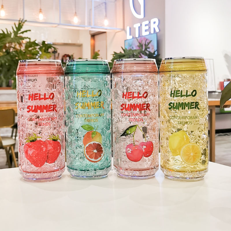 Customized 1000ml High Capacity Milk Juice Environmental Protection Packaging Bottle Plastic Juice Can