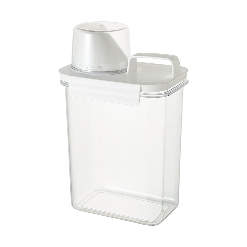 78oz 2300ml Large Capacity Transparent Plastic Laundry Detergent Containers