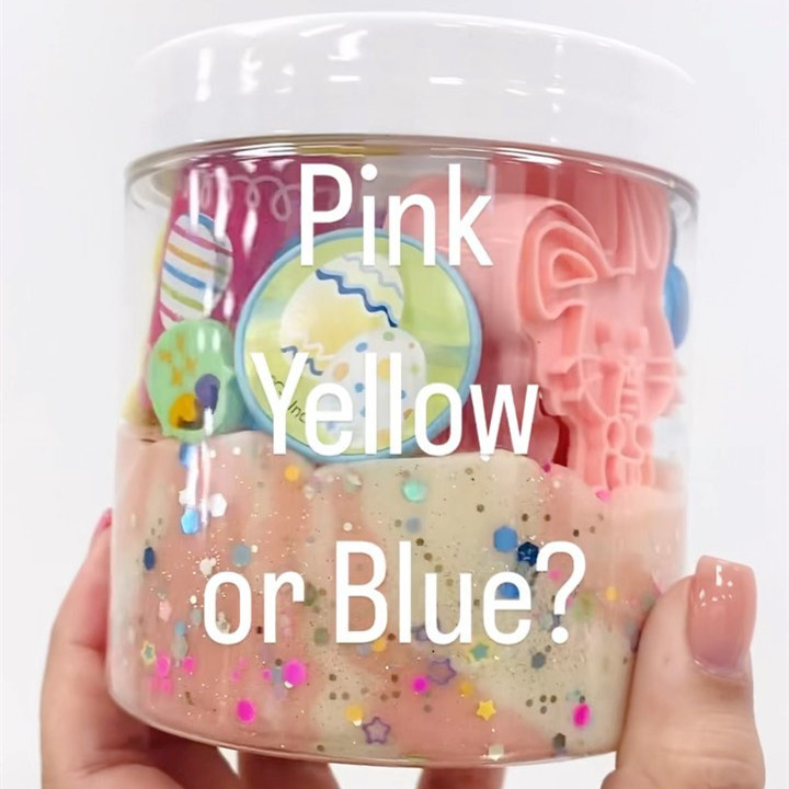120ml 200ml 250ml 500ml 4oz 6oz 8oz 16oz Wide Mouth Clear Round Plastic Jar with Lid for Slime Container and Slime Jars for Kids