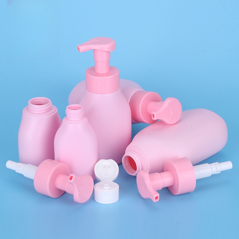 Empty Frosted Foam Bottle Pink 120ml 150ml 180ml 200ml 280ml 350ml 500ml Cosmetics Lash Foaming Pump Bottle Car Mousse Dispenser