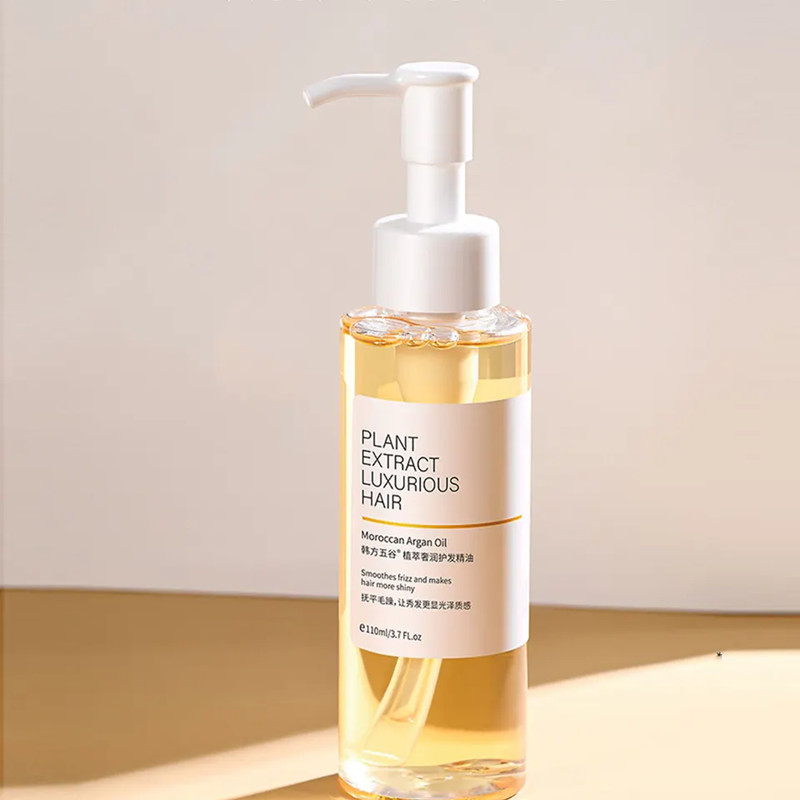 Empty Transparent 150ml 200 ml Pet Plastic Cosmetic Body Oil Makeup Remover Beauty Cleansing Oil Bottle Hair Oil Pump Bottles