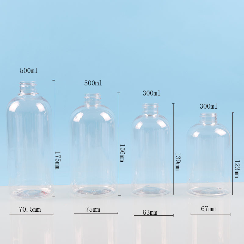 Customize Spray Bottle 250ml 300ml 500ml 750ml Pump Bottle Air Fresher Trigger Spray Container Hair Styling with Screw Cover