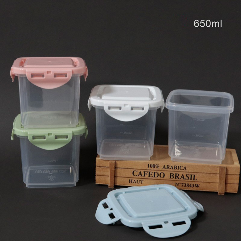 Factory Price Hard Plastic Thickened Mini Cake Box Custom Dessert Donut Box Macaron Egg Tart Take out Container for Food Use